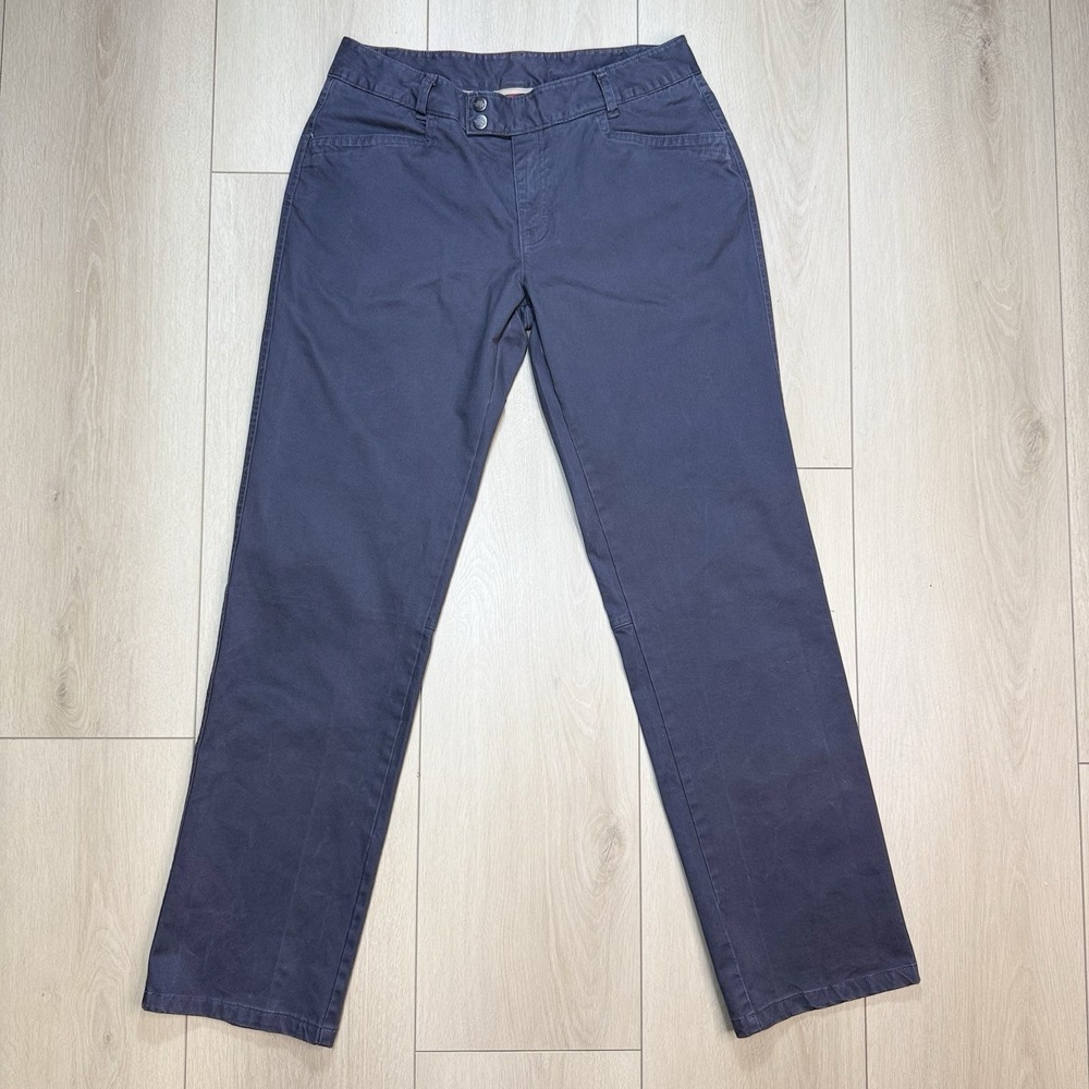 The North Face Womens 10 Gray Stretch Hiking Pants Outdoor Trail 31.5 Inseam